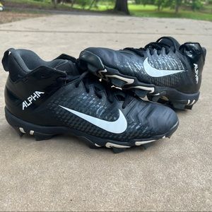 Mike Alpha Football Cleats SIZE 8.5